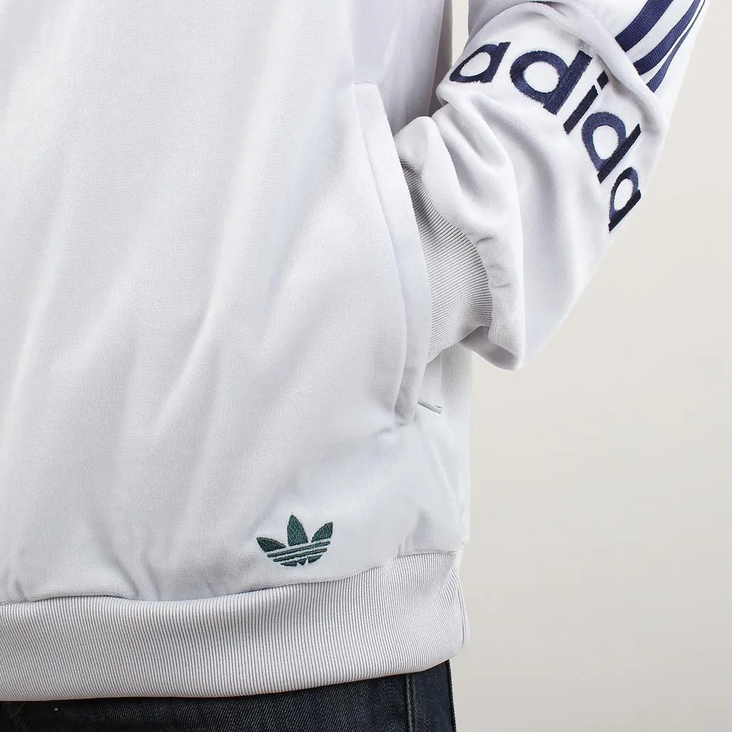 Adidas Originals Velour Half Zip Track Top