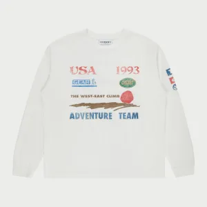 Adventure Team L/S T-Shirt (White)