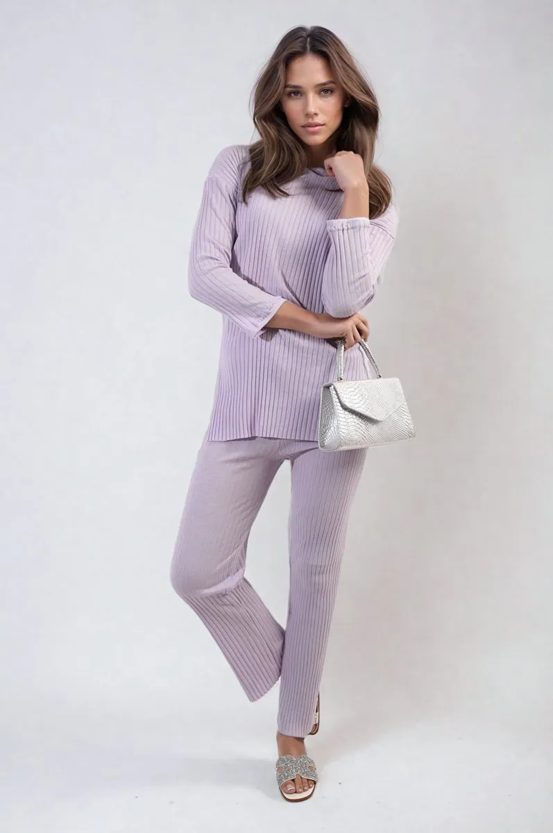 Annalise Knitted Top and Trouser Co-ord Set