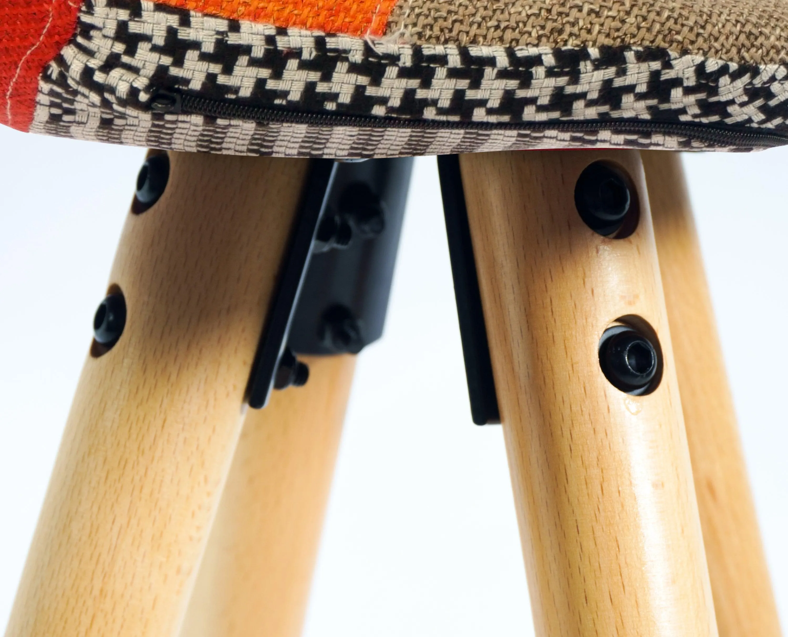 Barcelona Bar Stools - Multicoloured Patchwork