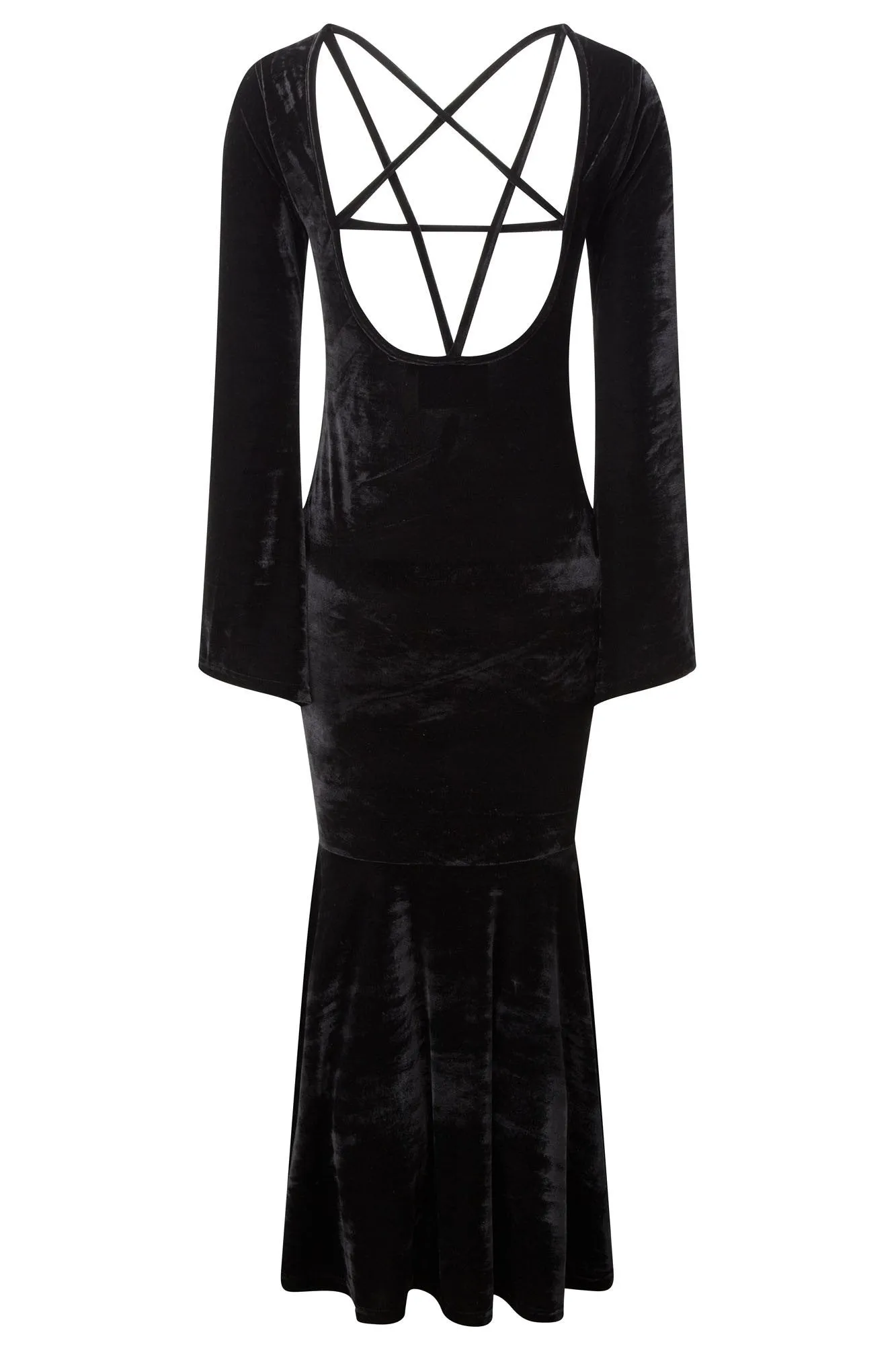 Bathory Velvet Maxi Dress [B]