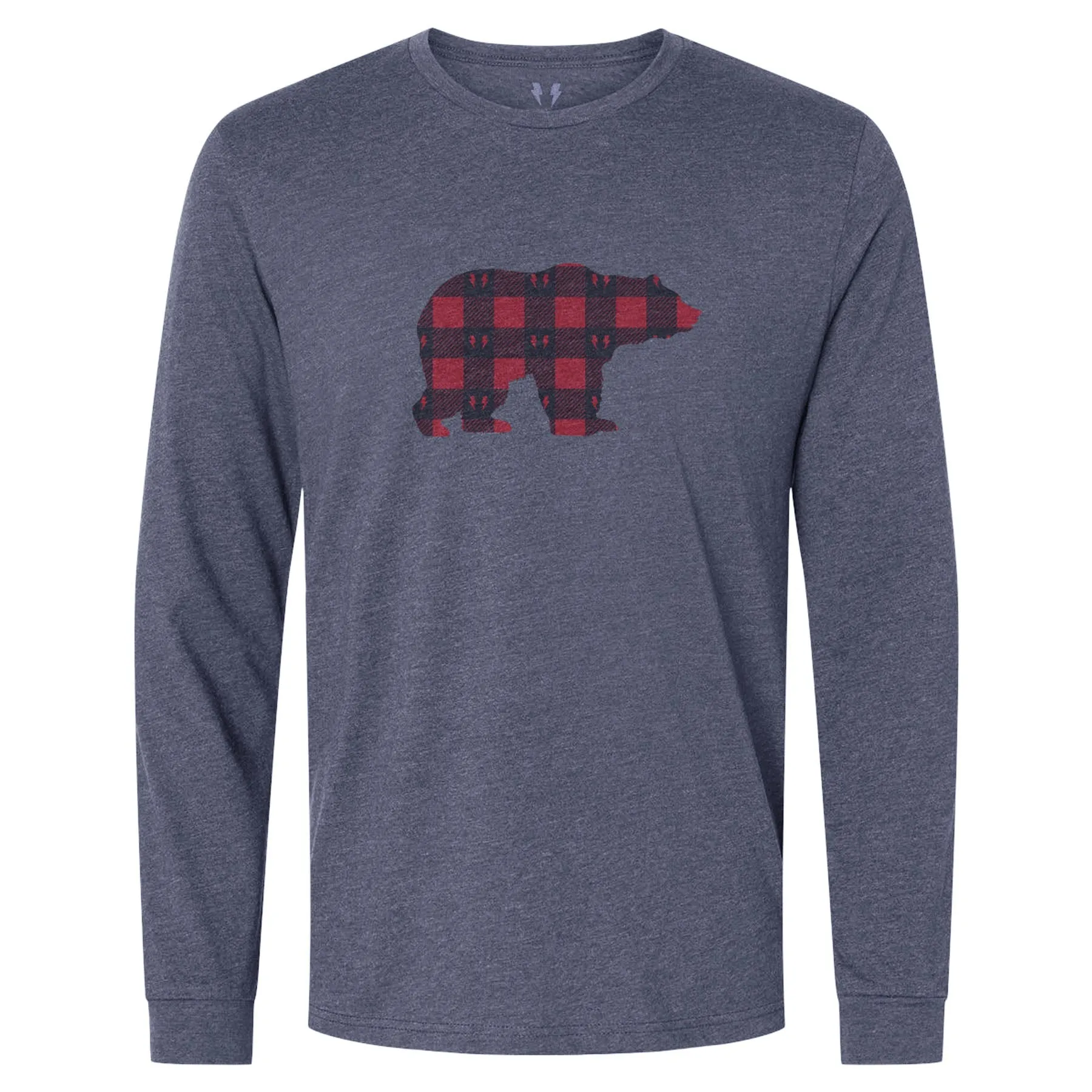 Bear - Plaid Long Sleeve Tee