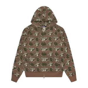 Billionaire Boys Club Diamonds & Dollars Khaki Zip Hoodie