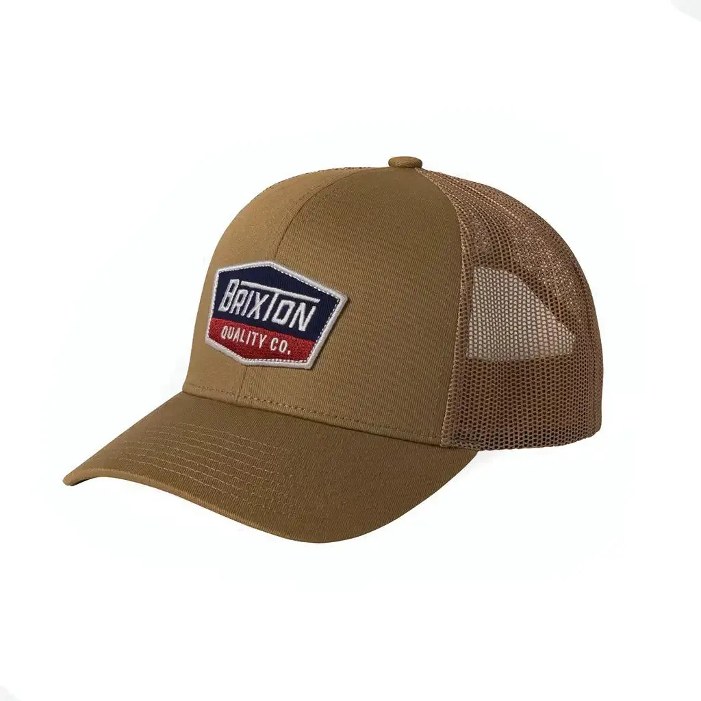 Brixton Regal Netplus MP Trucker Hat Khaki / Khaki