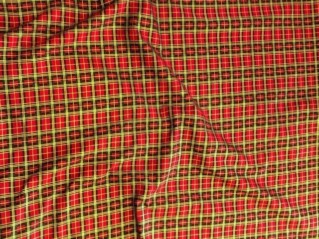 Christmas Tartan - Premium Pure Cotton