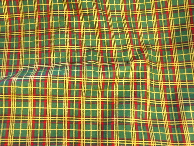 Christmas Tartan - Premium Pure Cotton