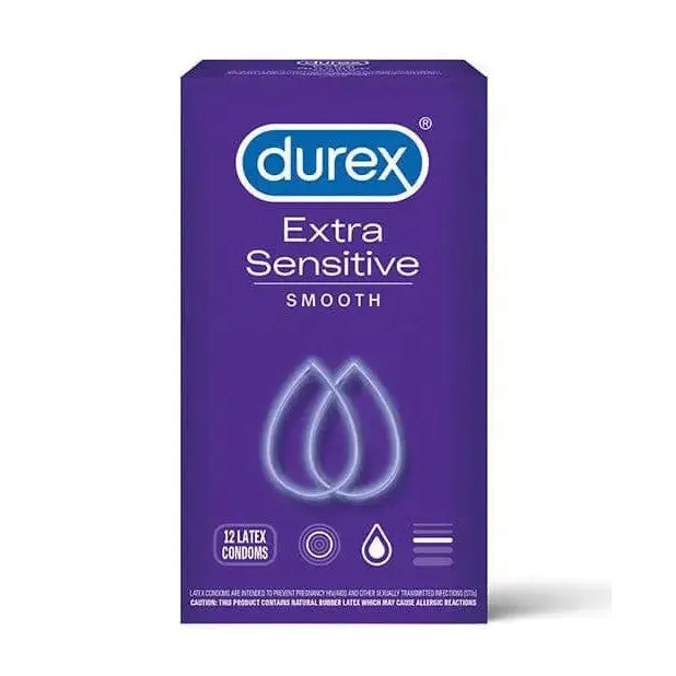 Durex Extra Sensitive Smooth - Pack Of 12