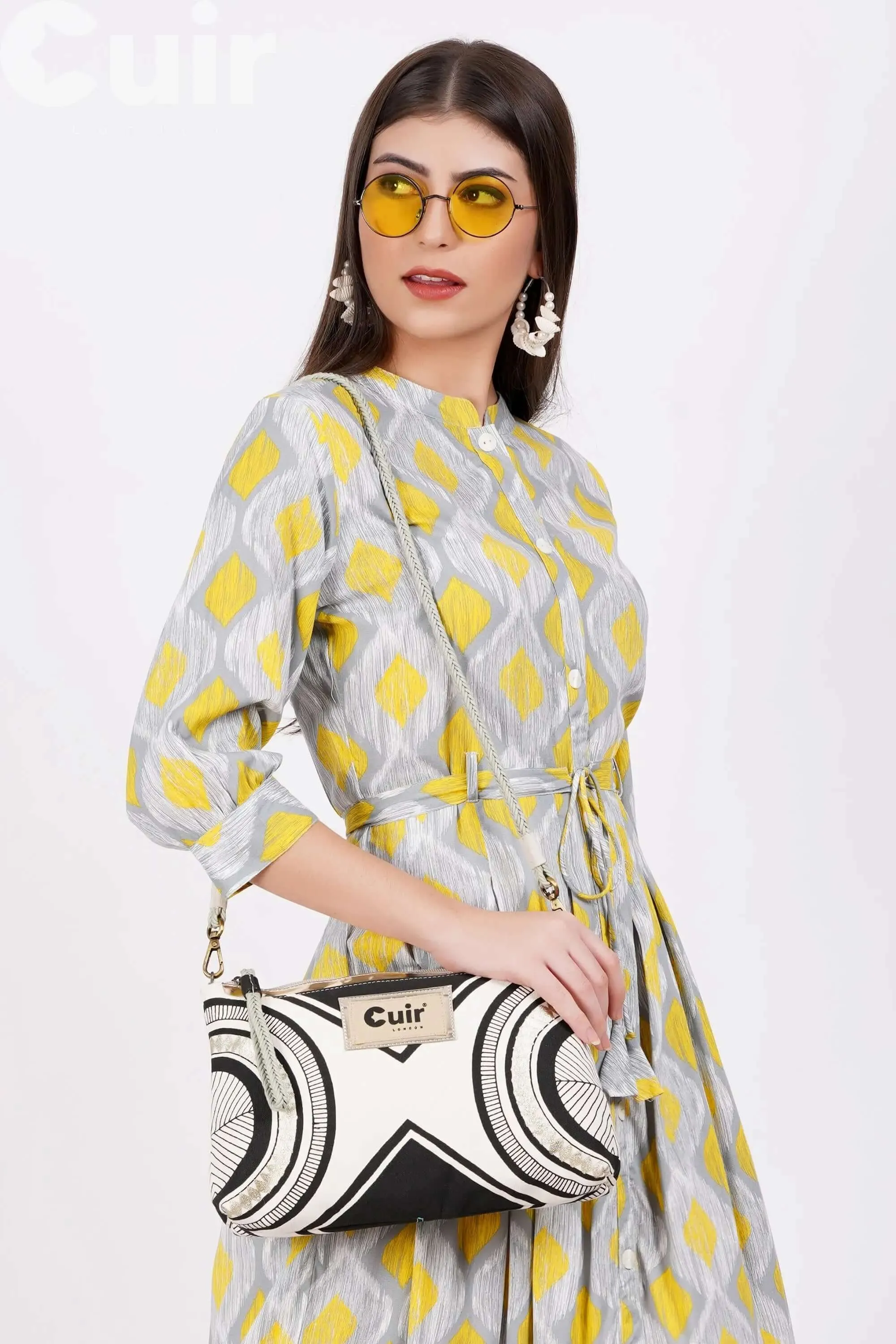 Elegant Ethnic Printed Clutch Bag | Unique Style & Perfect for Any Occasion