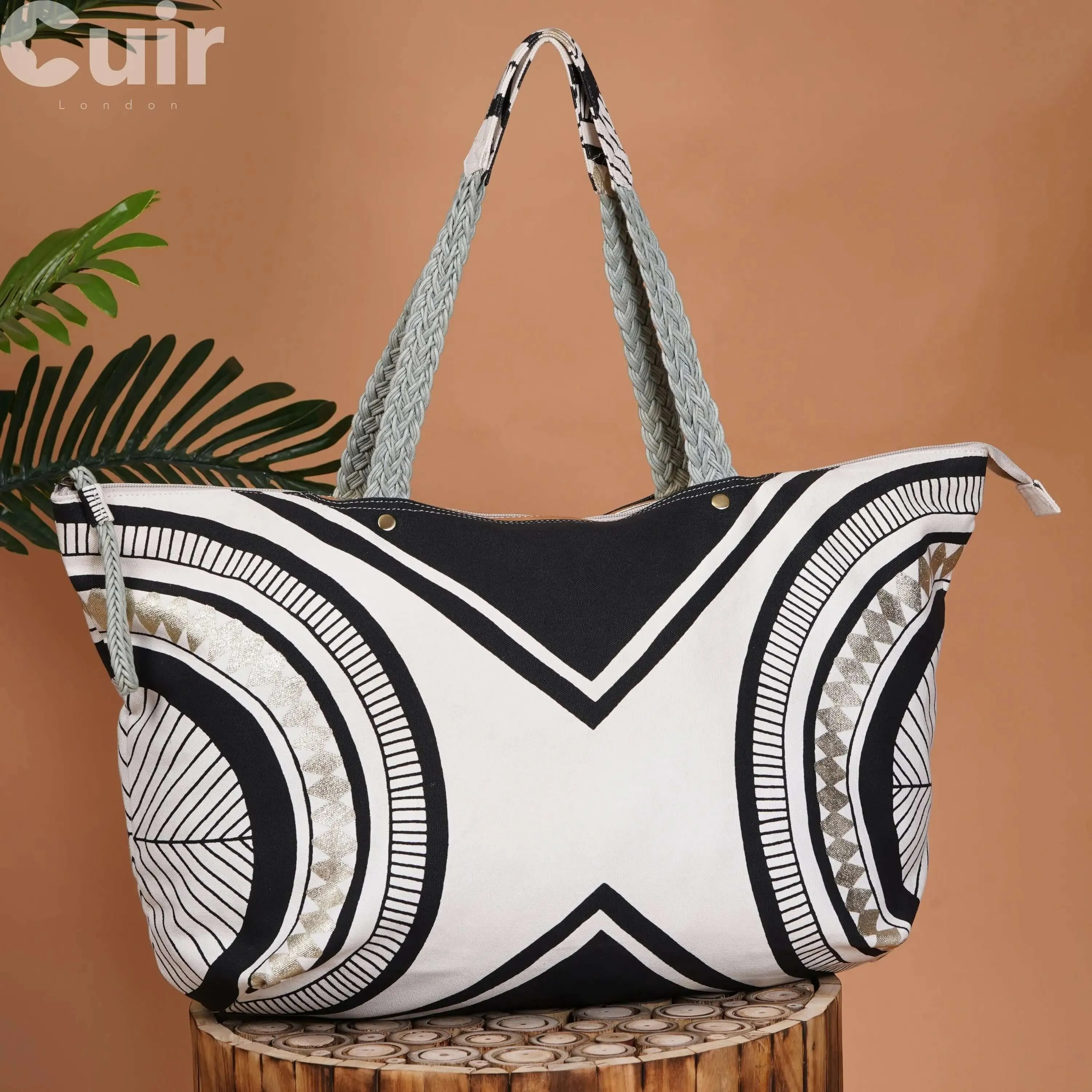 Ethnic Printed Big Bag (25L x 8W x 13.5H Inch)