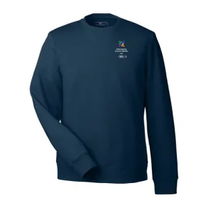 FEDA Vineyard Vines Garment Dyed Crew- Navy