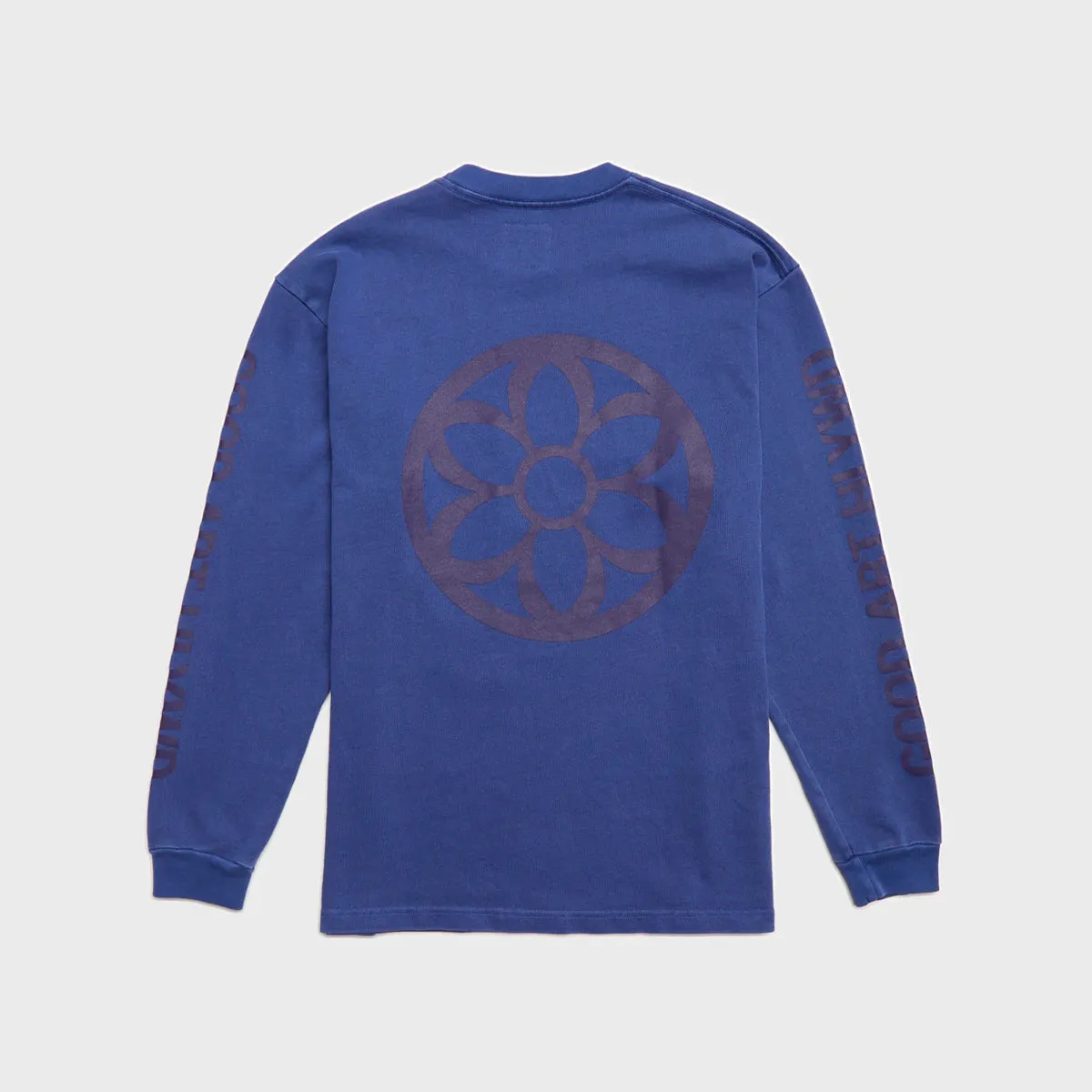 Heavyweight Long Sleeve Crew | Cobalt Blue