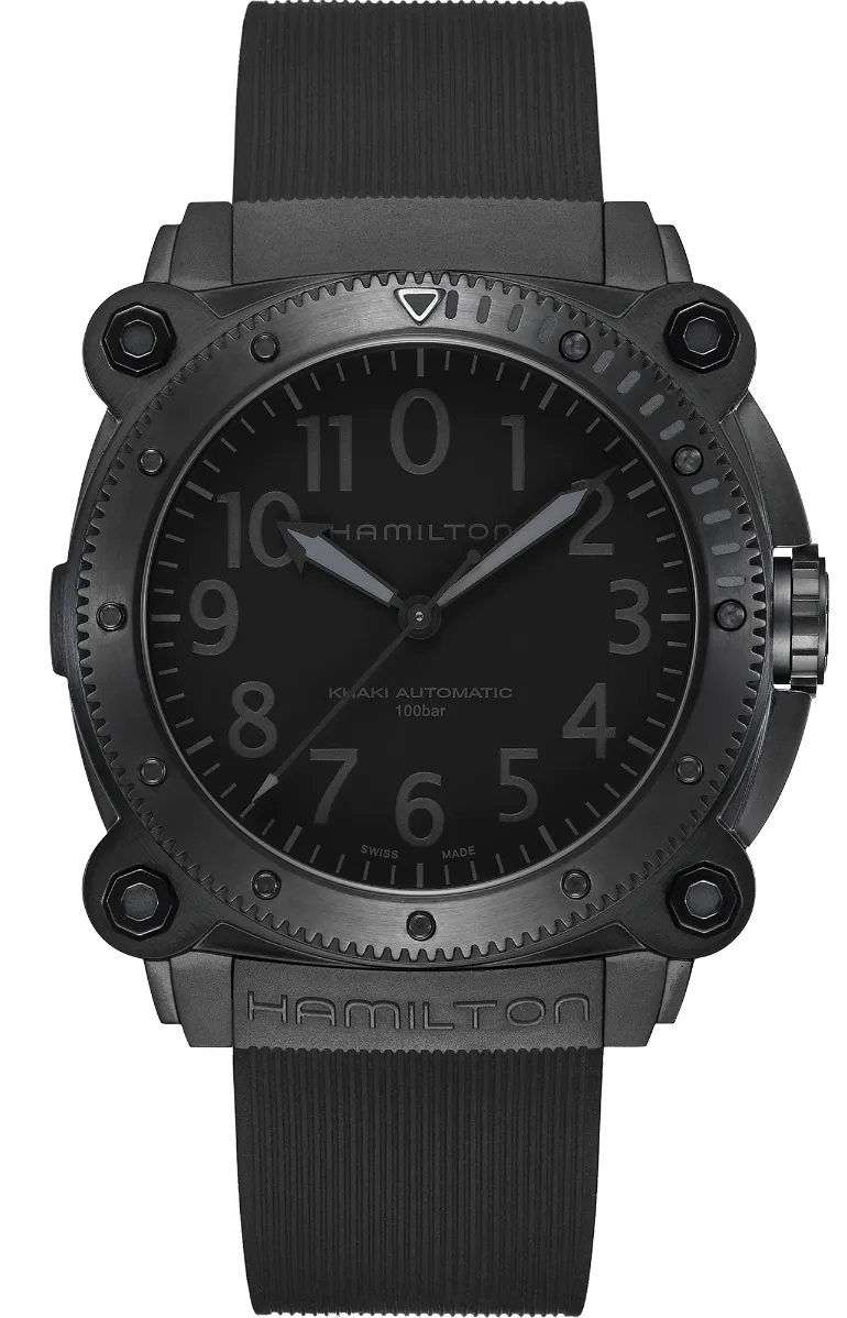 HML Watch Khaki Navy BelowZero Auto Titanium