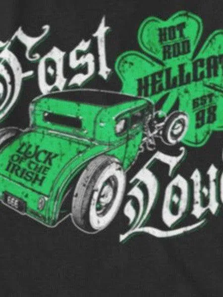 HOTROD HELLCAT Mens Tshirt Irish