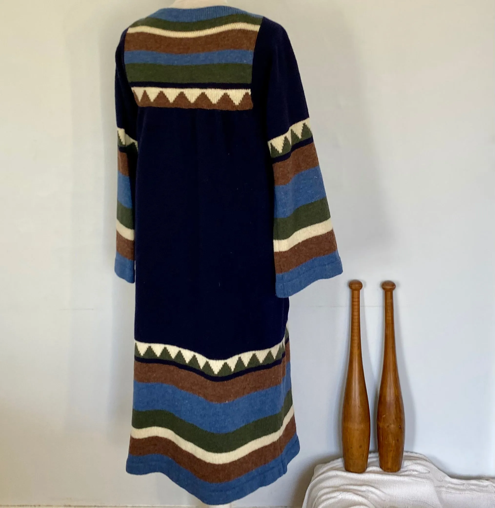 Jean Moss Shetland Wool dress