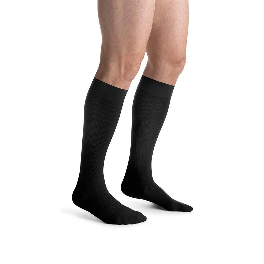 JOBST forMen Ambition Compression Socks, 15-20 mmHg, Knee High, Closed Toe