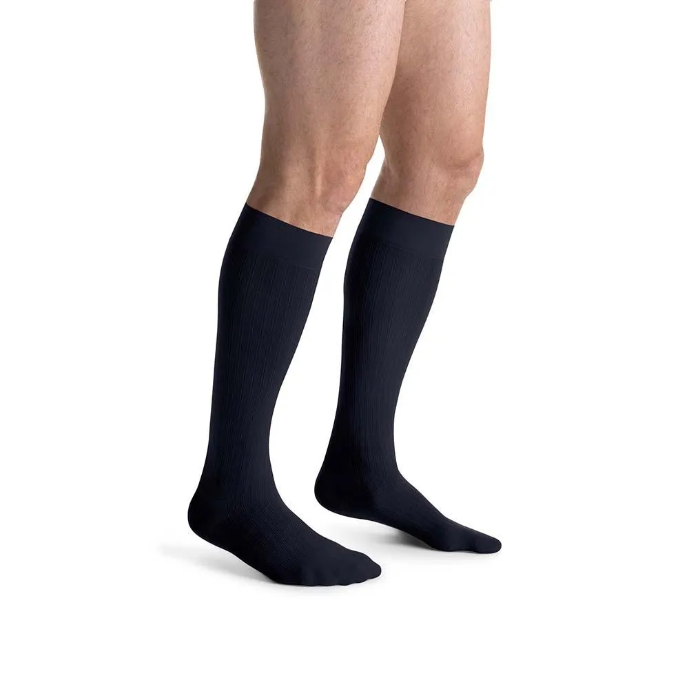 JOBST forMen Ambition Compression Socks, 15-20 mmHg, Knee High, Closed Toe