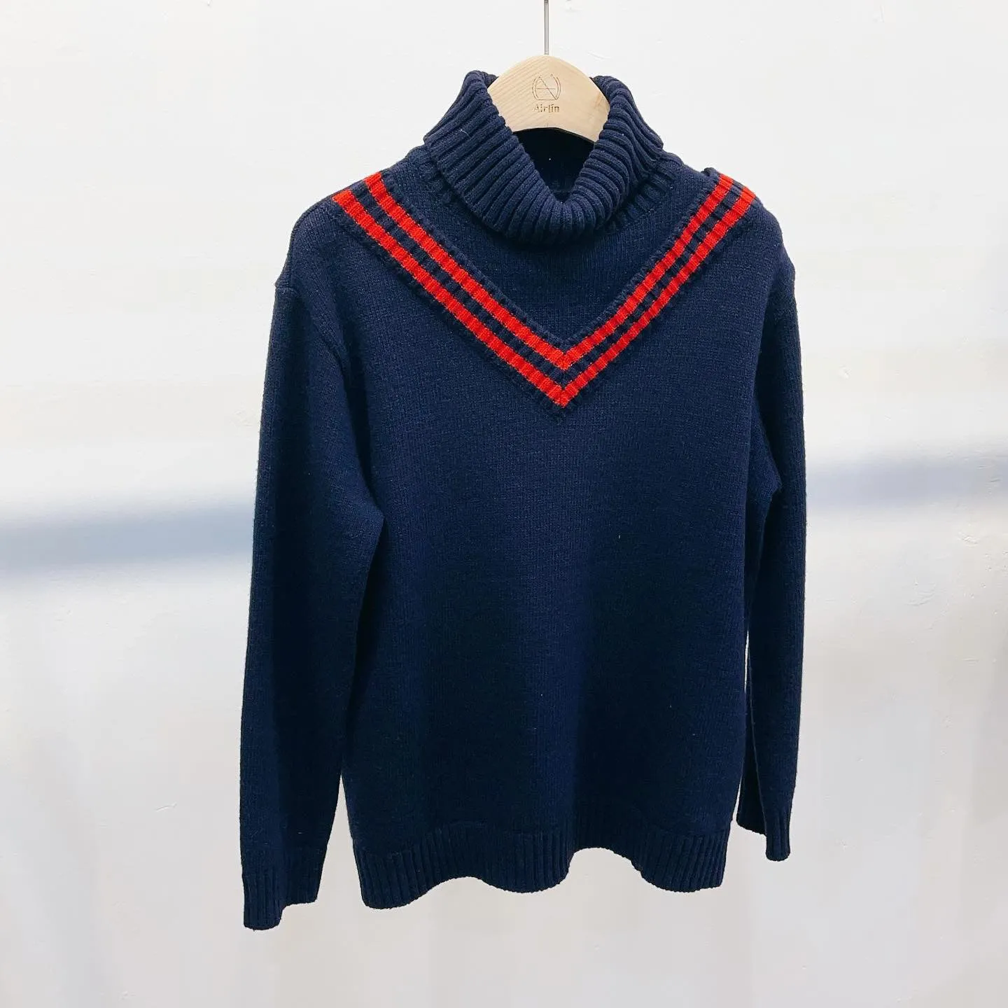 Knit high neck jumpers-sweaters