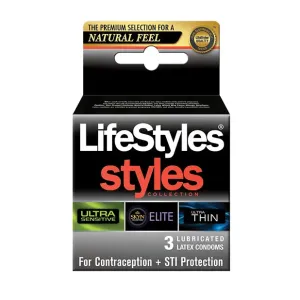 Lifestyles Styles 3-in-1 Collection - Pack Of 3