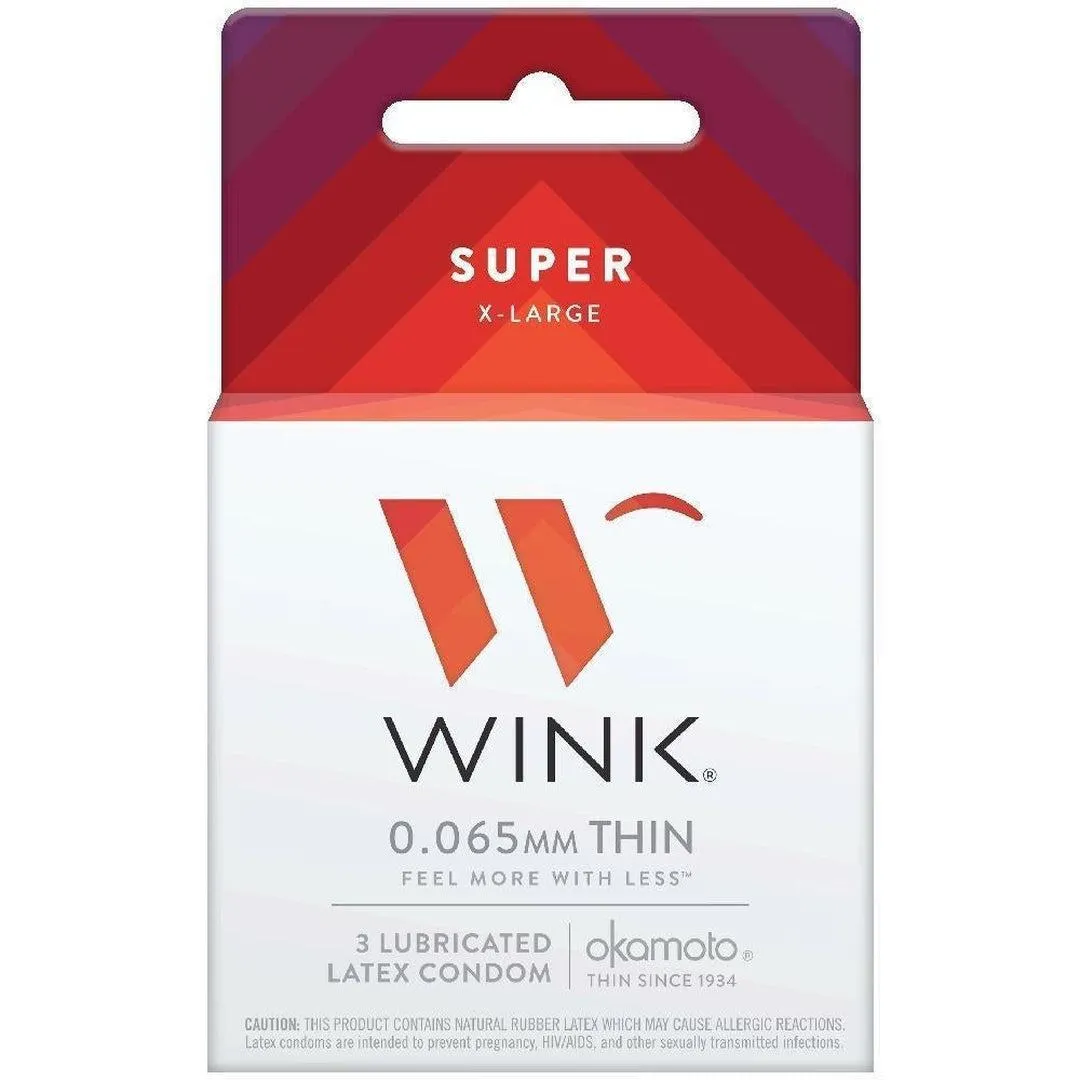 Okamoto Wink XL Super Size Condoms