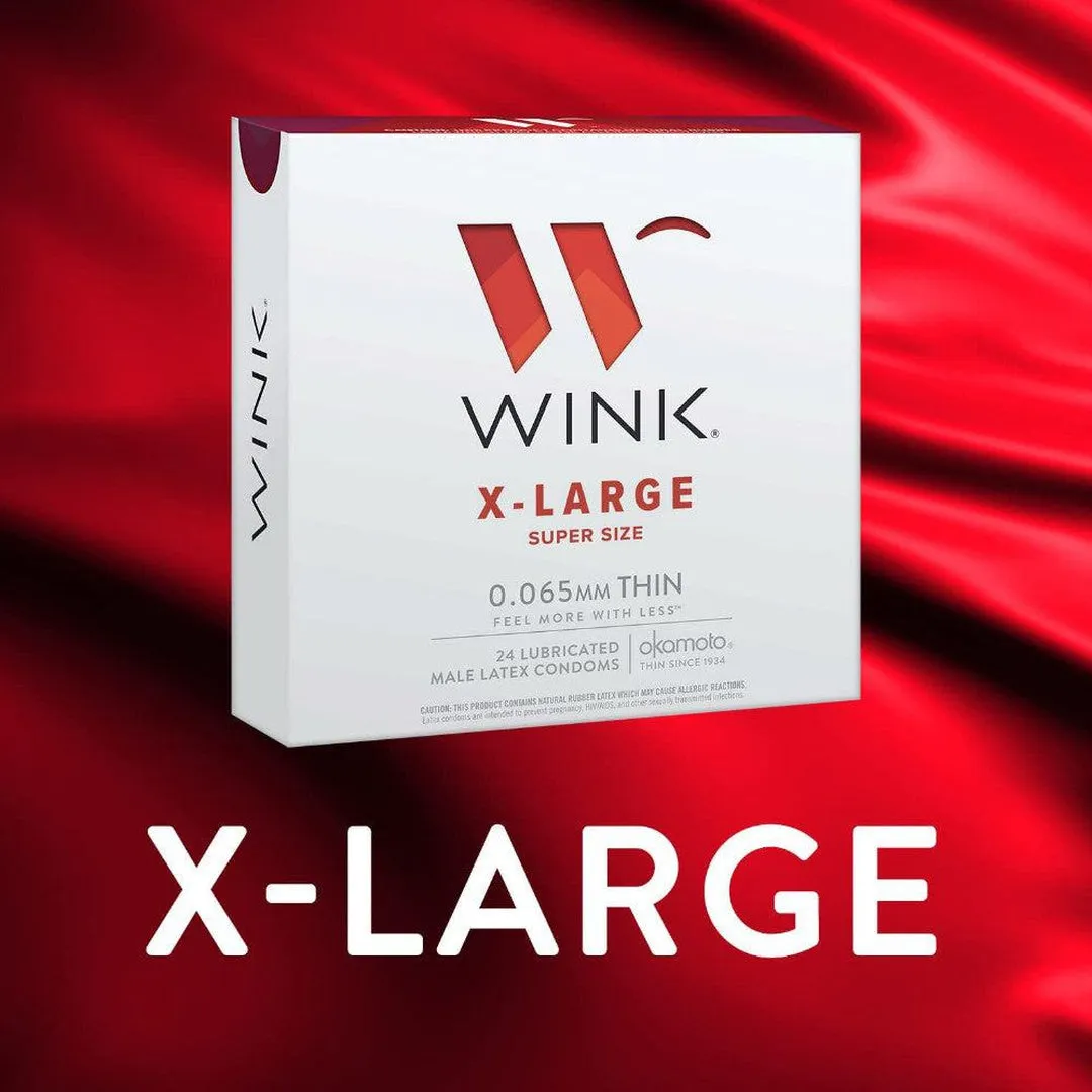 Okamoto Wink XL Super Size Condoms