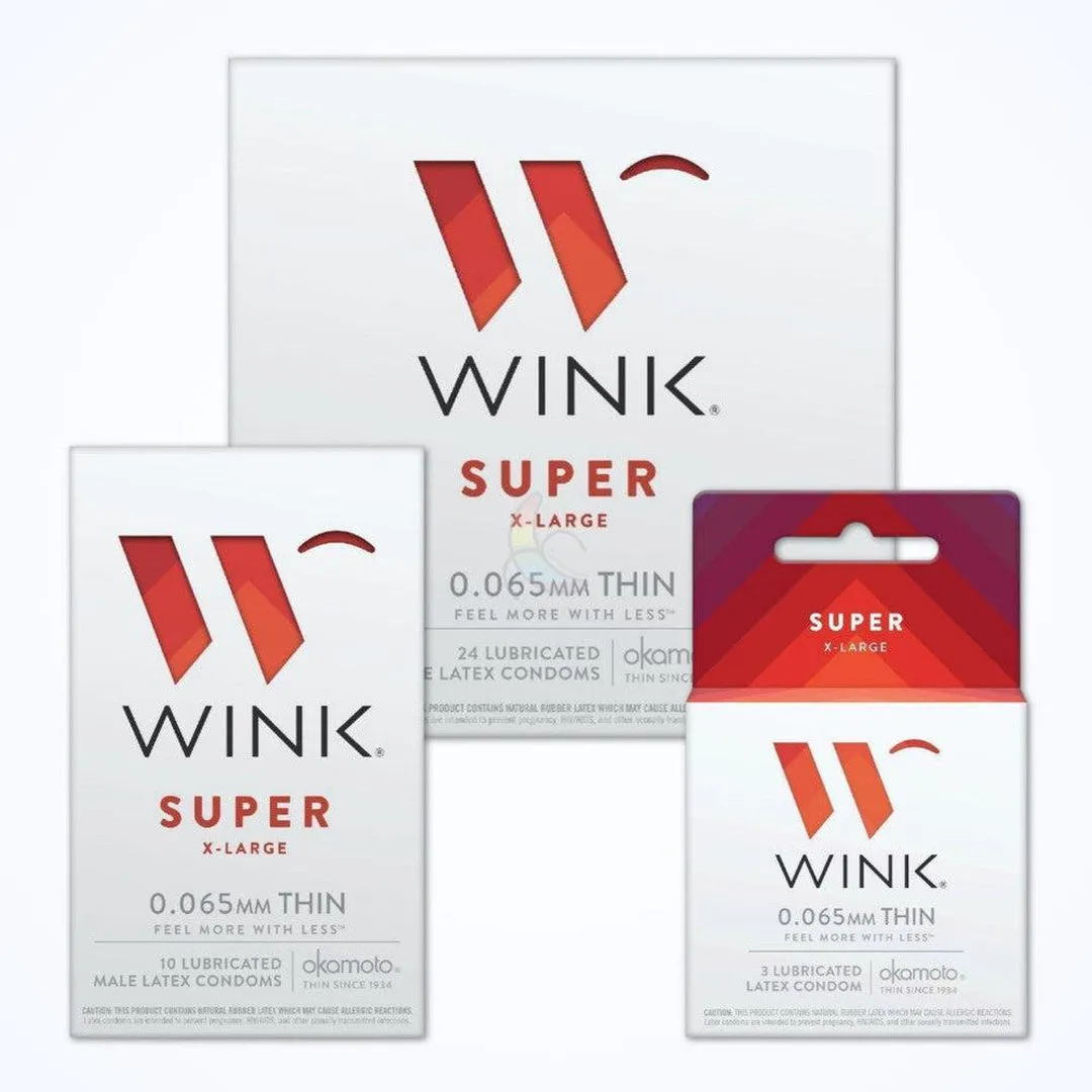 Okamoto Wink XL Super Size Condoms