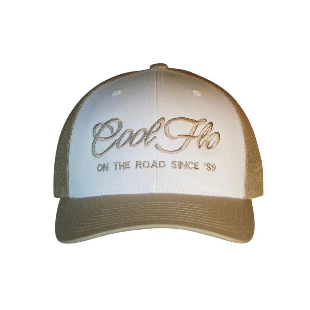 On the Road Khaki Contrast Trucker Cap