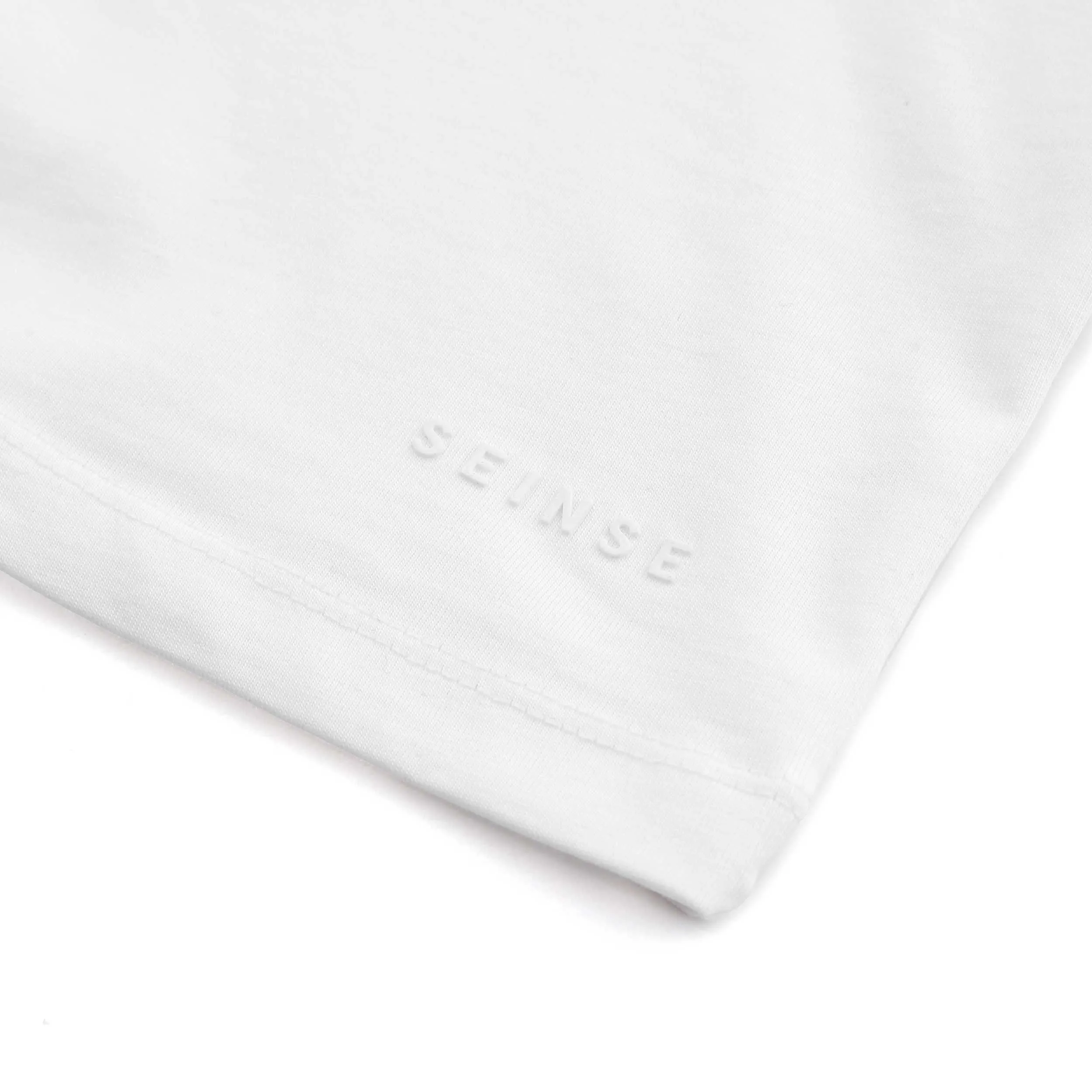 Seinse Essential Crew Neck T Shirt in White