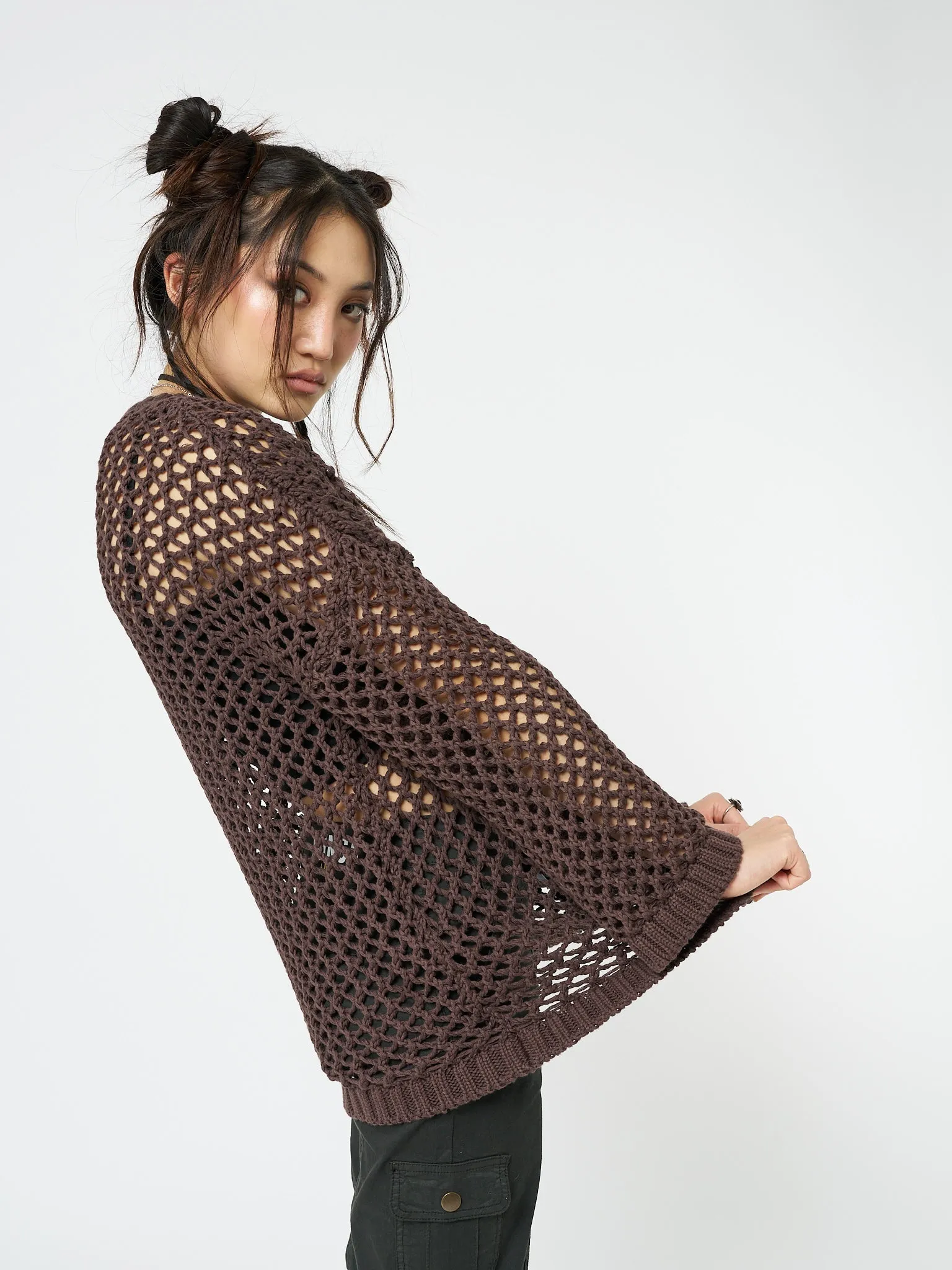 Shroom Open Knit Jumper