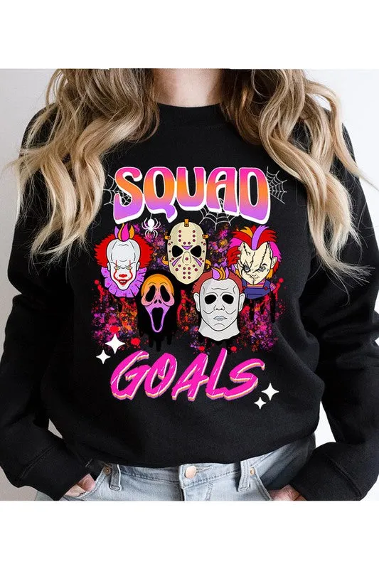 Squad Goals Fleece Sweatshirt