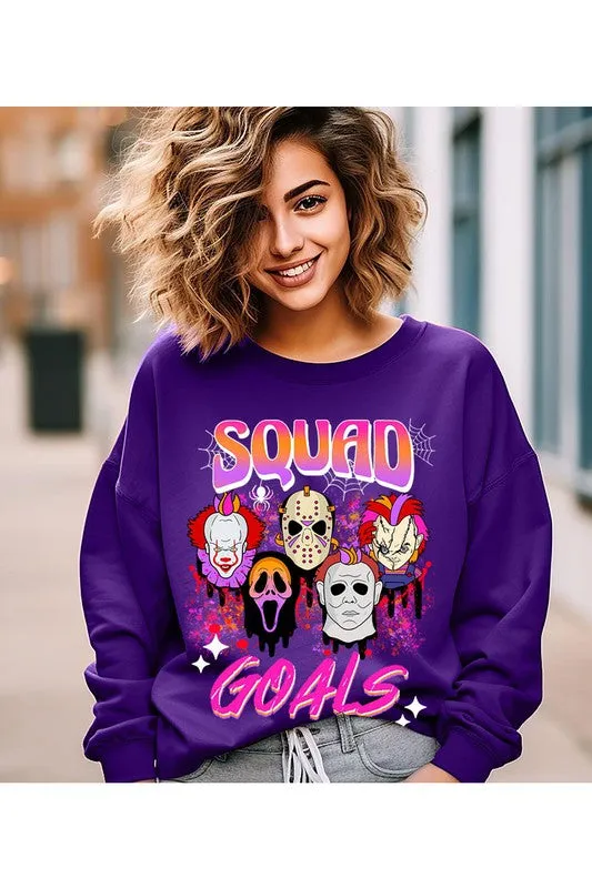 Squad Goals Fleece Sweatshirt