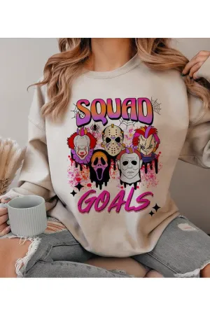 Squad Goals Fleece Sweatshirt