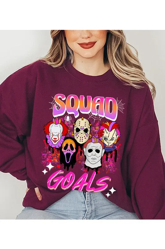 Squad Goals Fleece Sweatshirt