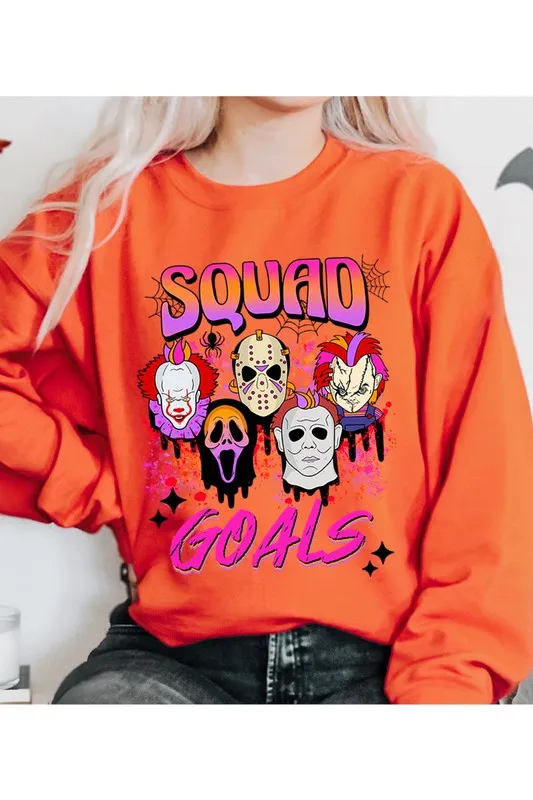 Squad Goals Fleece Sweatshirt