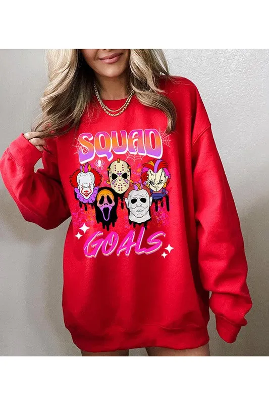 Squad Goals Fleece Sweatshirt