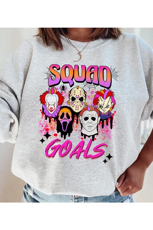 Squad Goals Fleece Sweatshirt