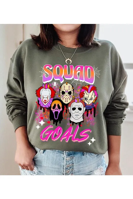 Squad Goals Fleece Sweatshirt