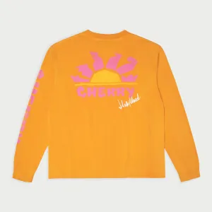 Sunset Pocket Tee L/S (Tangerine)