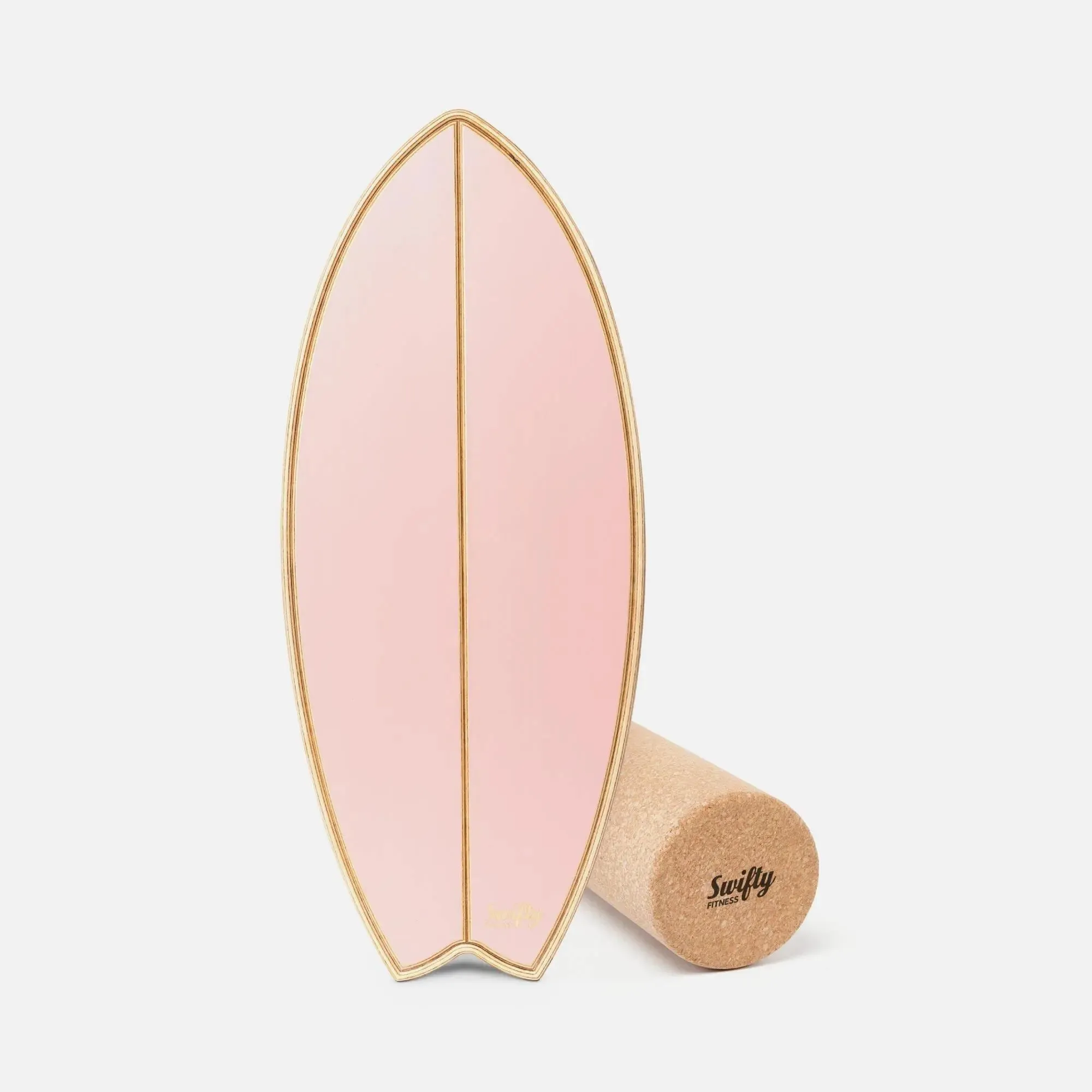 Swifty Fishtail Balance Board - Wild Rose