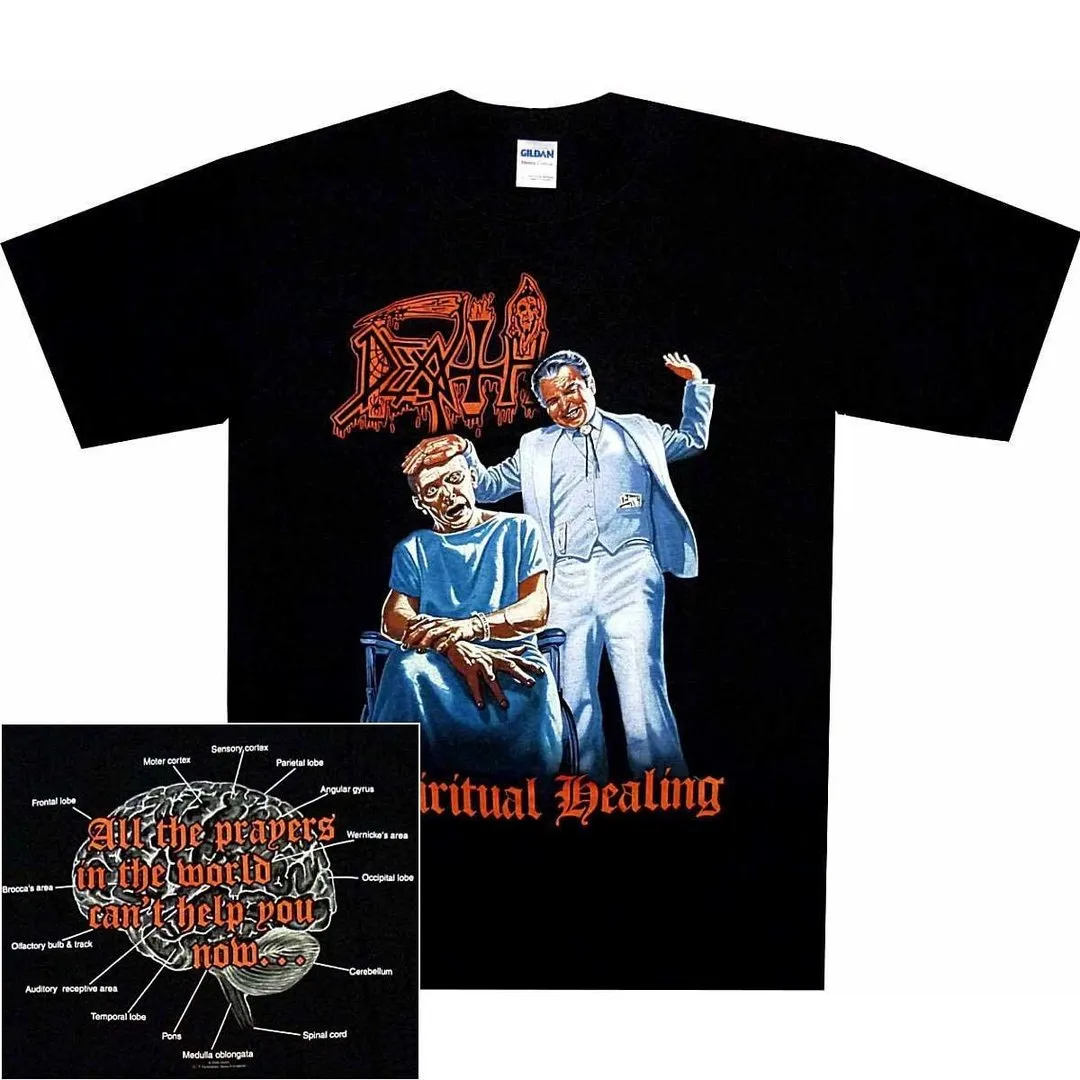 T-Shirt - Death - Spiritual Healing With Back Print