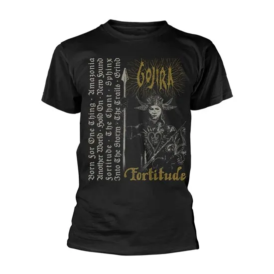 T-Shirt - Gojira - Fortitude Tracklist - Organic Cotton