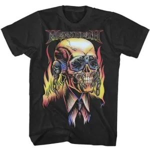 T-Shirt - Megadeth - Flaming Vic