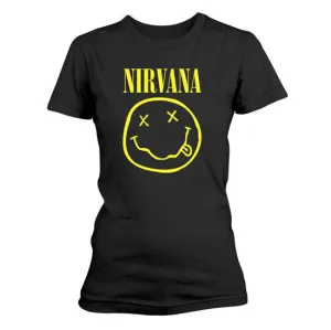 T-Shirt - Nirvana / KC - Happy Face Logo - Lady