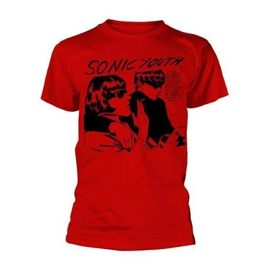 T-Shirt - Sonic Youth - Goo Album Cover - Red