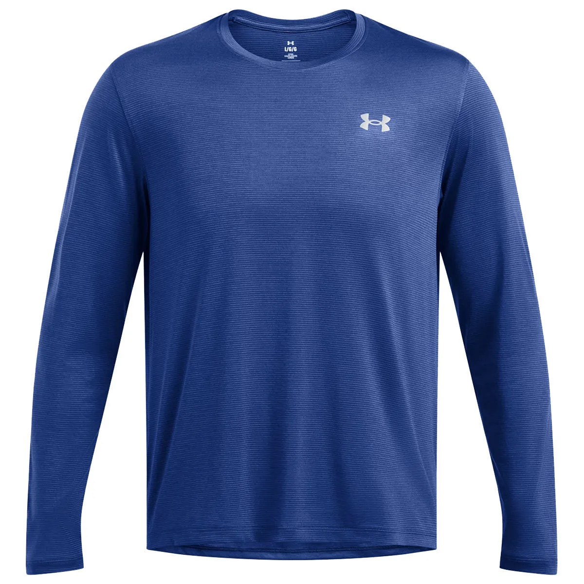 Under Armour Streaker Long Sleeve Running Tee - Mens - Tech Blue/Reflective