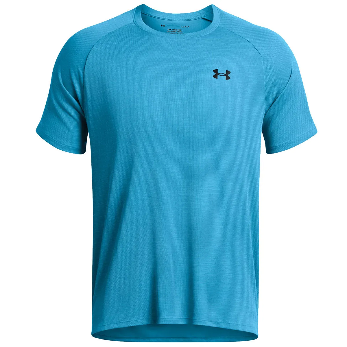 Under Armour Tech Textured Short Sleeve Tee - Mens - Capri/Black