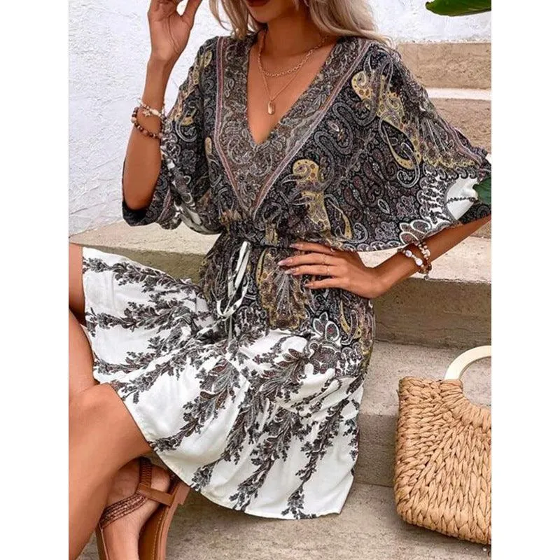 Women's Holiday Ethnic Style Dress