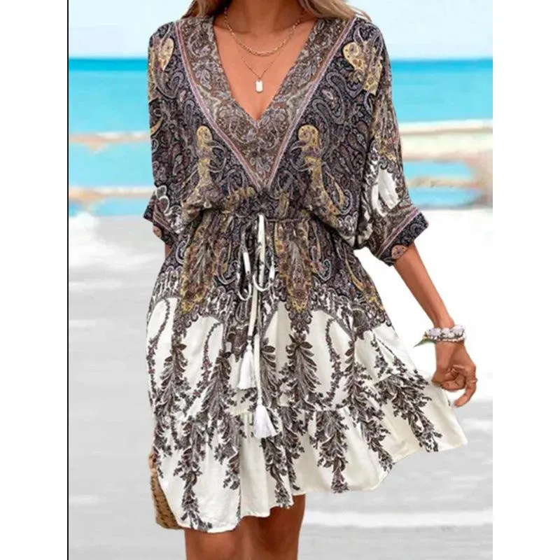 Women's Holiday Ethnic Style Dress