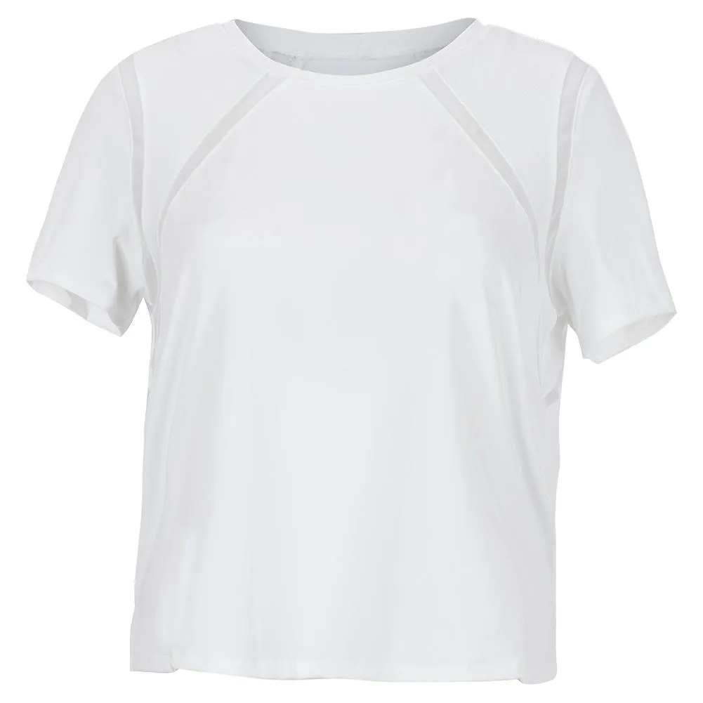 Women's Mixed Up High-Low Short Sleeve Tennis Top